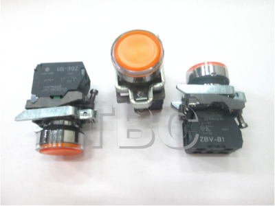 Illuminated indicator light (Yellow)