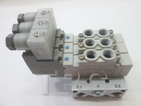 Solenoid Valve with Base-SY5120-5DZ-01+SS5Y5-20-03