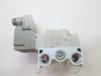 Solenoid Valve with Base-SY5120-5DZ-01+SS5Y5-20-03