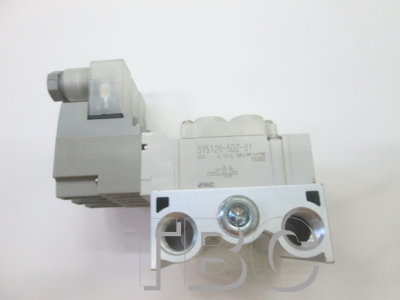 Solenoid Valve with Base-SY5120-5DZ-01+SS5Y5-20-03